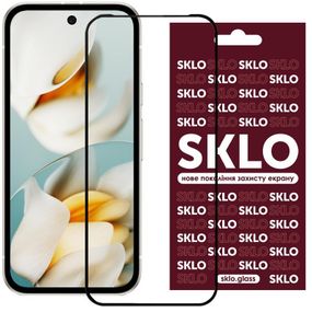 Захисне скло SKLO 3D для Google Pixel 9a Чорний
