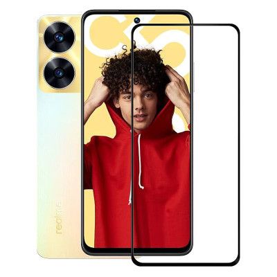 Стекло защитное PowerPlant Full screen Realme C55 (GL603135)