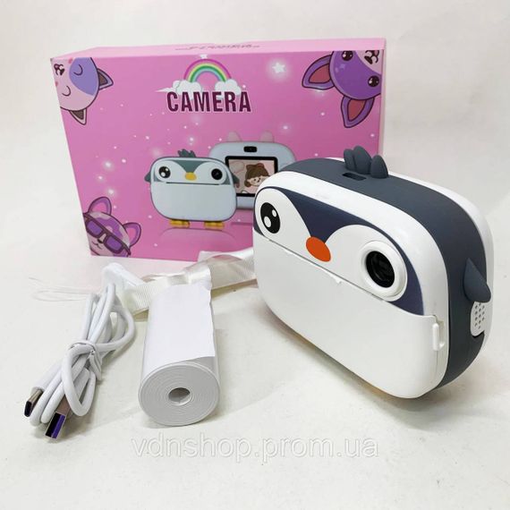 Креативний дитячий фотоапарат з інста-друком, Принтер для дитячої творчості, Фотоапарат для підлітків UG-26 | Зображення 1