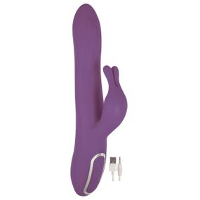 Вібратор - Isabella 5 funkcji USB Purple Sex Aura