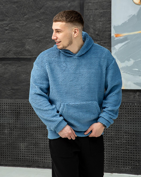 Худі Ведмедик блакитний S XL | Зображення 1