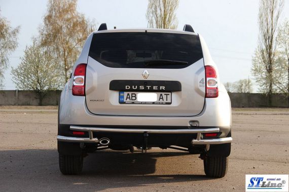 Задня дуга AK005-Special (нерж.) для Renault Duster 2008-2017 рр | Зображення 2