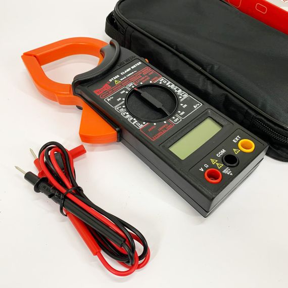Цифровий кліщовий мультиметр HAOYUE DT266 з чохлом та щупами | Зображення 7