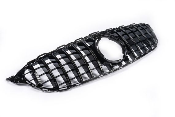 Передня решітка GT 2014-2018, без камери для Mercedes C-сlass W205 2014-2021рр. | Зображення 6