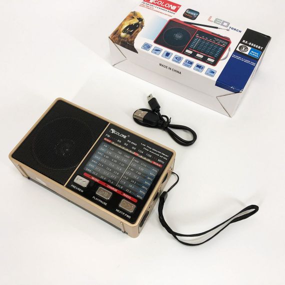 Радіо приймачі від мережі GOLON RX-8866, Кращі всехвильові радіоприймачі, Ретро радіоприймач HF-72 | Зображення 5