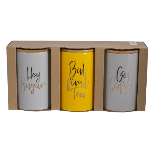 Набір ємностей 3шт 800мл кераміка БОНА ДИ 304-989