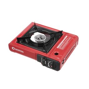 Плитка газова одноконфоркова, п'єзо підпалювання INTERTOOL GS-0001