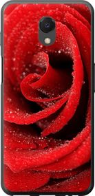 Чехол на Meizu M6s Красная роза "529u-1364-17620"