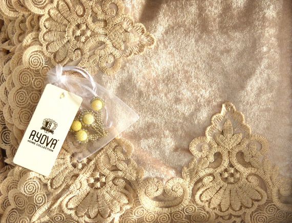 Скатерть Ayova 160x350 Oyku капучино | Зображення 2