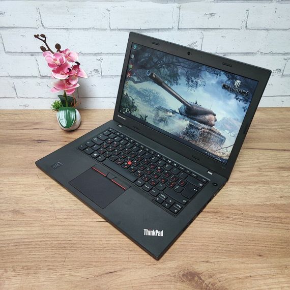 Ноутбук Б-класс Lenovo ThinkPad L450 / 14" (1366x768) TN / Intel Core i5-4300U (2 (4) ядра по 1.9 - 2.9 GHz) / 8 GB DDR3 / 512 GB SSD / Intel HD Graphics 4400 / WebCam б/у | Зображення 3