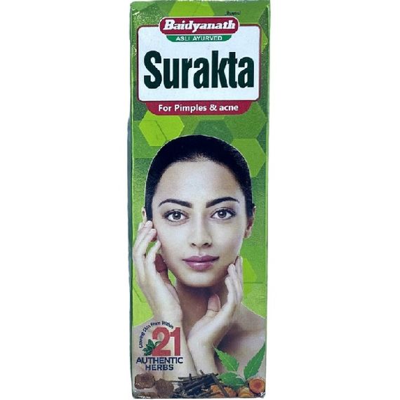 Комплекс для шкіри, волосся, нігтів Baidyanath Surakta syrup 200 ml /40 servings/ | Зображення 1