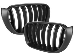 BMW X3 F25 (14-17) решітка радіатора ніздрі чорні матові (комплект), БМВ Х3 Ф25
