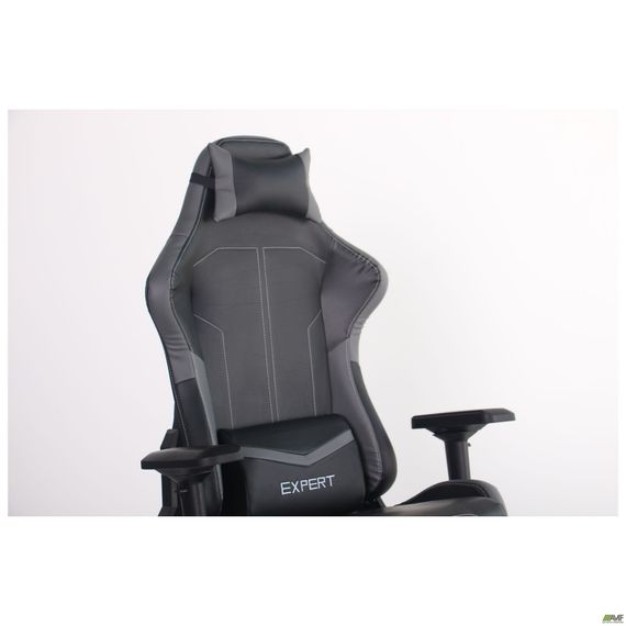 Кресло геймерское Amf VR Racer Expert Lord черныйсерый | Зображення 9