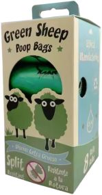 Упаковка пакетів для прибирання за тваринами Green Sheep біорозкладні 15х8 шт