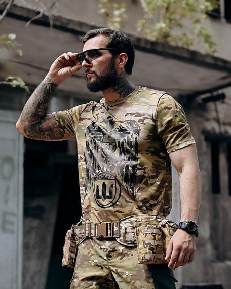 Тактична футболка для відведення поту roman eagle ДЛ7029 | Зображення 3