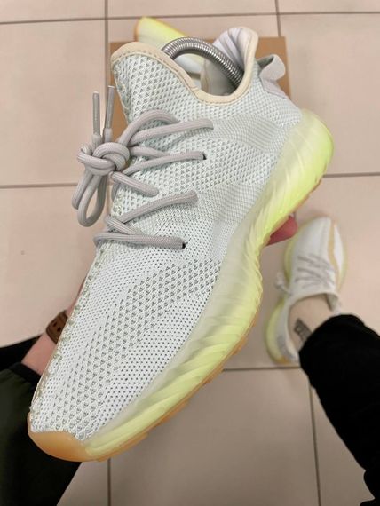 Кросівки Adidas Yeesy Boost 350 V2 (blue / green) | Зображення 4