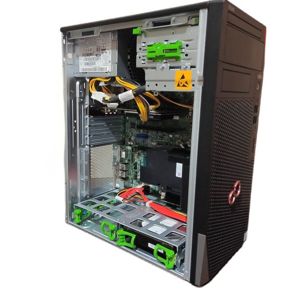 Рабочая станция Fujitsu Celsius W5010 Tower / Intel Xeon W-1250E (6 (12) ядер по 3.5 - 4.7 GHz) / 32 GB DDR4 / 512 GB SSD M.2 / nVidia Quadro T1000, 8 GB GDDR6, 128-bit / 680W | Зображення 5