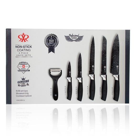 Набор ножей Non-Stick Coating Knife Set | Зображення 4