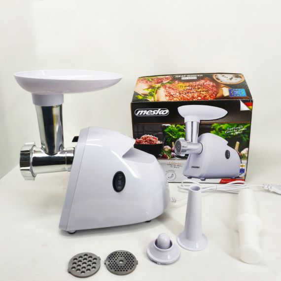 Мясорубка обычная Mesko MS 4809 1500Вт, Электромясорубки для дома для бара, Мощная домашняя мясорубка MO-51 | Зображення 4