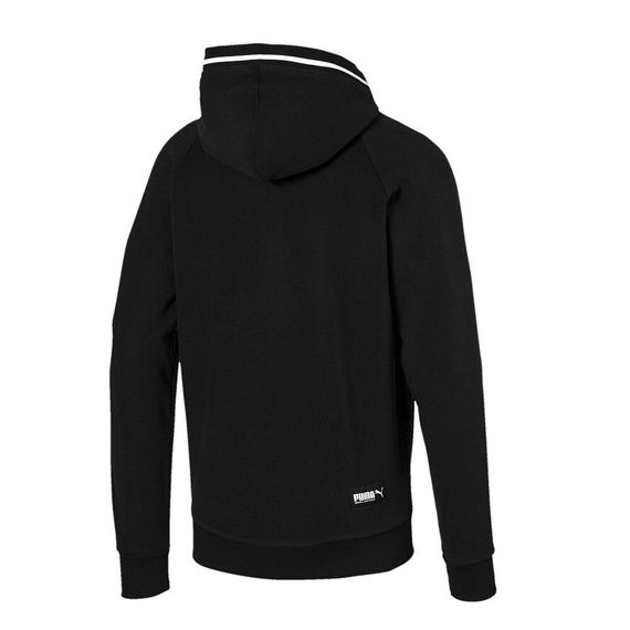 Свитшот спортивный Puma Athletics Hooded 854140 01 (черный, мужской, спортивный, хлопок, логотип пума) | Зображення 1