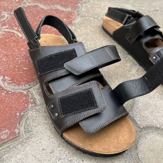 Стильні чоловічі сандалі великого розміру Berg - 46 47 48 49 розмір | Зображення 3