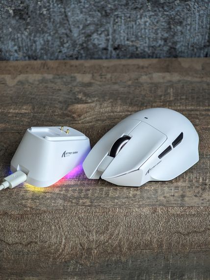 Ігрова миша Attack Shark V6 бездротова White PAW3311 | Зображення 3