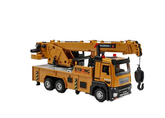 Спецтехніка LS-0699-14 Авто Експерт "Підйомний кран", м/п, масштаб 1:32, інерція, підсвічування, звук, в коробці (6976001651234) | Зображення 1