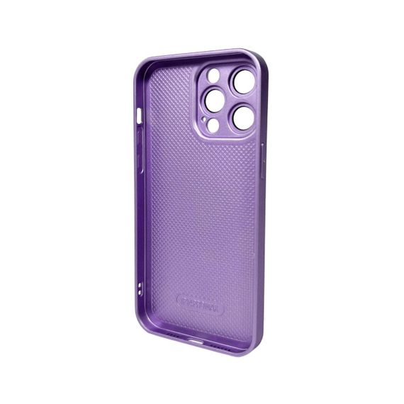 Чохол для смартфона AG Glass Matt Frame Color Logo for Apple iPhone 15 Pro Max Light Purple | Зображення 1
