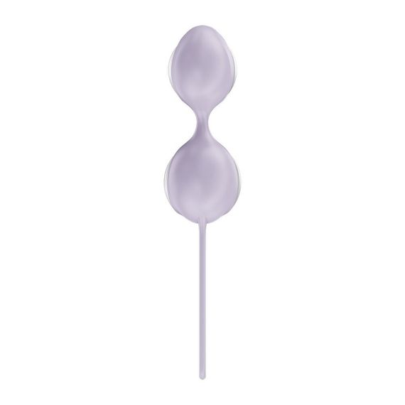 Вагинальные шарики Fun Factory SMARTBALLS DUO Purple, 2 шт, диаметр 3,2 и 3,6 см, Фиолетовый | Зображення 3