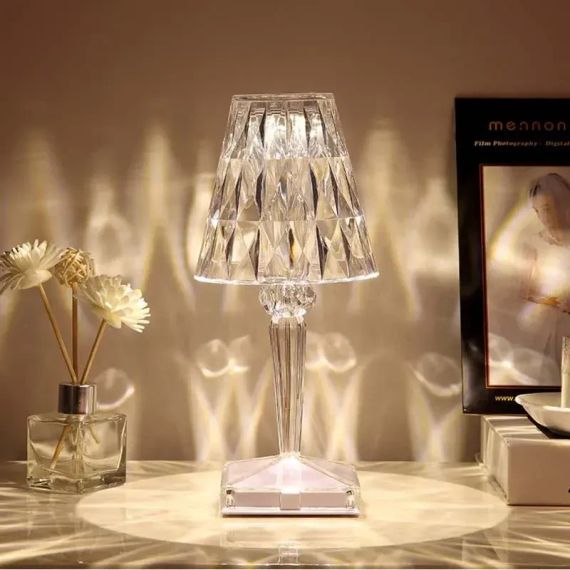 Настольная лампа Diamond Design Современный светодиодный LED Light Touch USB | Зображення 2