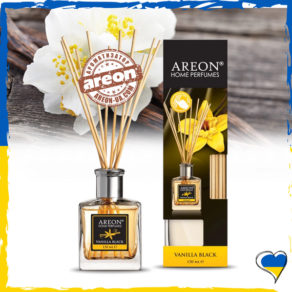 Аромадифузор Areon Home Perfume Vanilla Black 150мл