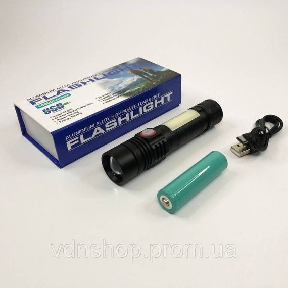 Фонарь для домашних нужд BL-502 T6+COB, Тактический сверхъяркий светодиодный фонарь MO-46 | Зображення 2