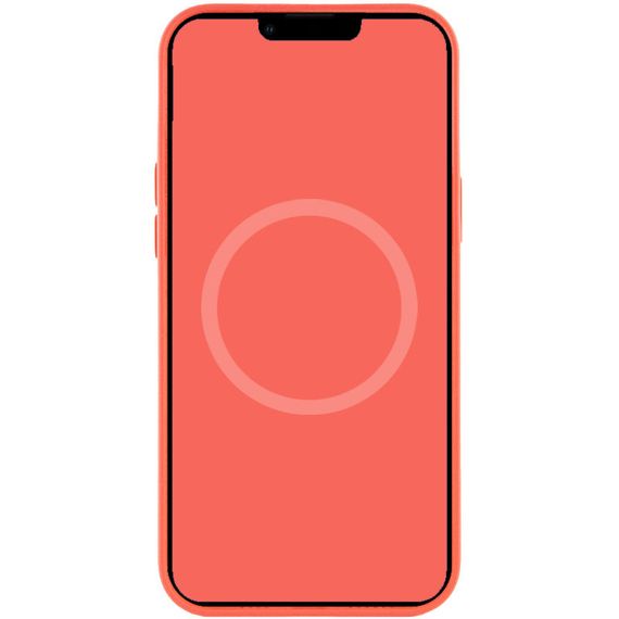 Чехол Silicone case (AAA) full with Magsafe and Animation для Apple iPhone 12 Pro Max (6.7") | Зображення 3