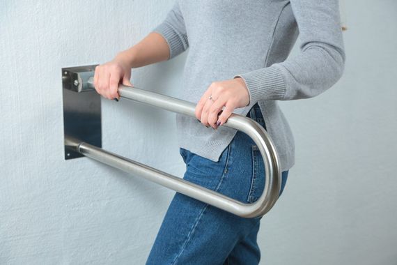 Поручень відкидний настінний Maxiflow (4832.2311P.304.00) | Зображення 1