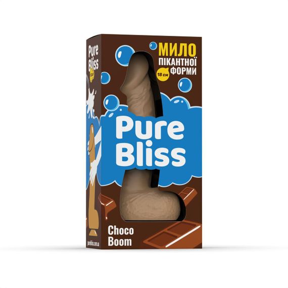 Ароматне мило пікантної форми Pure Bliss Brown Choco Boom (Шоколад) 18 см Sex Aura | Зображення 5