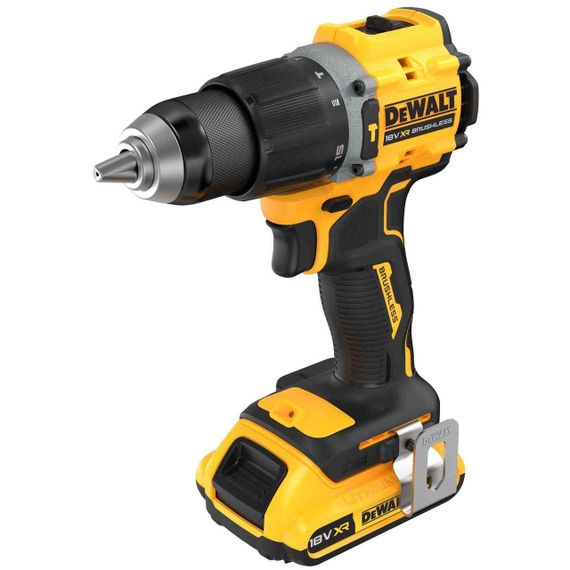 Дрель-шуруповёрт аккумуляторная бесщёточная ударная DeWALT DCD799D2T | Зображення 1