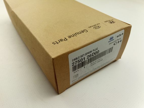 Дроти запалювання Accent 1.4/Getz 1.4-1.6, MOBIS (2750126D00) (27501-26D00) | Зображення 1