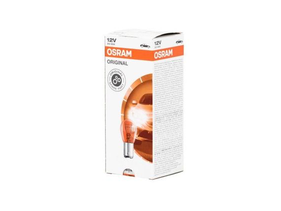 Указательная лампа накаливания OSRAM 2357A P30/8W Amber 12V BAY15d 10X5 | Зображення 2