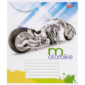 Зошит учнівський А5/12 лін. Motorbike 3498M Мрії збуваються Вид 2
