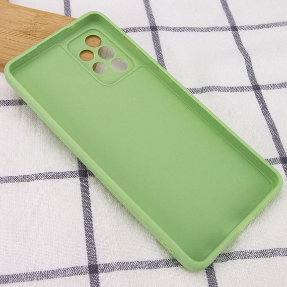 Силиконовый чехол Candy Full Camera для Samsung Galaxy A72 4G / A72 5G Фисташковый | Зображення 2