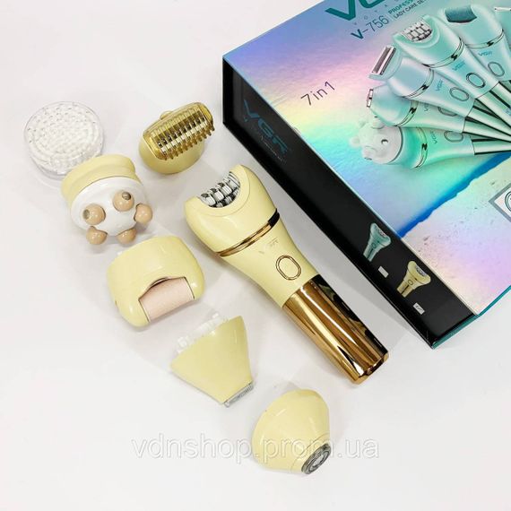 Профессиональная терка для пяток VGR V-756, Портативная электрическая щетка для ступней MI-21 | Зображення 3