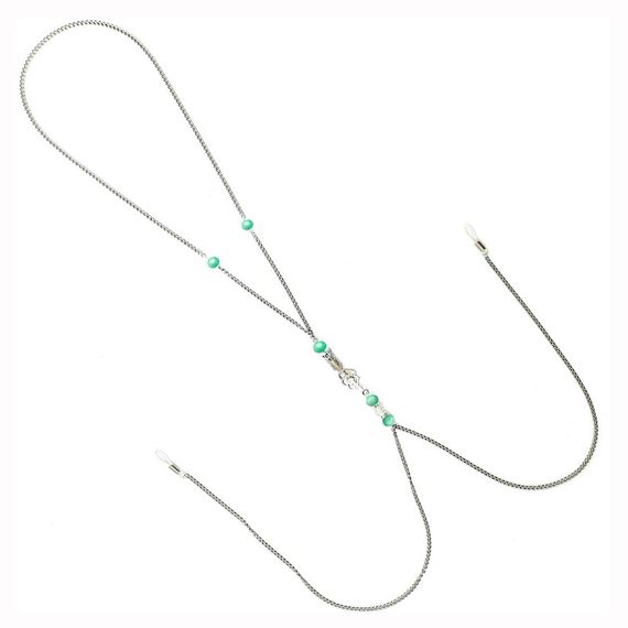 Украшение для сосков Art of Sex - Nipple Clamps Arrow, цвет мятный | Зображення 2