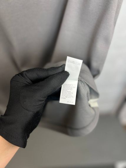 Футболка сіра Brunello Cucinelli Classic Logo Gray f695 | Зображення 2