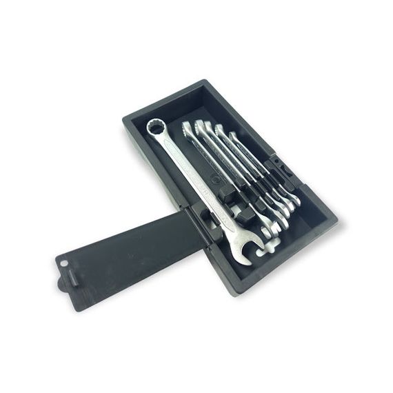 Набір ключів комбінованих 6 шт. Холодний Штамп (8,10,12,13,14,17мм) HAISSER (арт.48426) | Зображення 1