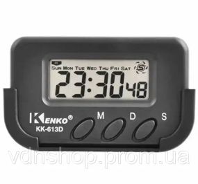 Настольные электронные часы-секундомер Kenko KK-613D