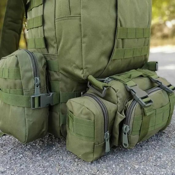 Тактичний рюкзак 55л з системою MOLLE, XPRO, B08 (123460882_648) | Зображення 3