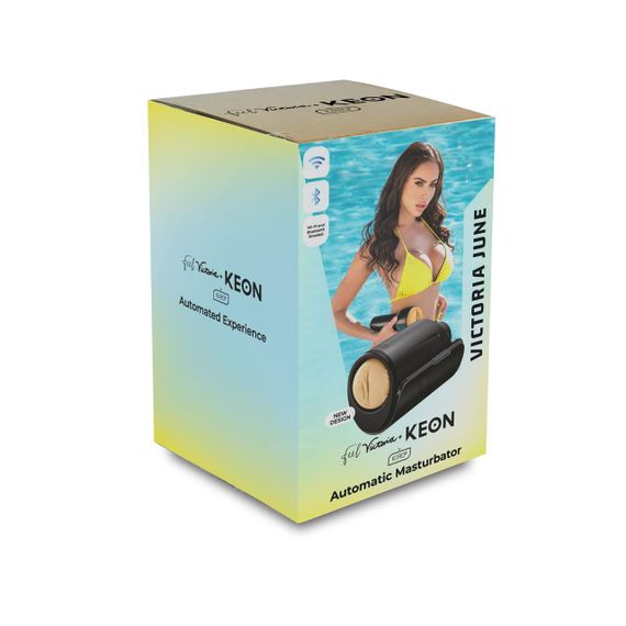 Интерактивная секс-машина для мужчин Kiiroo Keon Wi-Fi Combo Set с мастурбатором Feel Victoria Sex Aura | Зображення 6