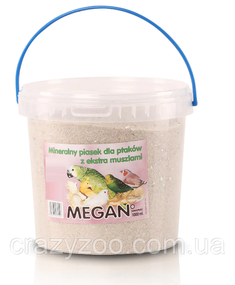 Пісок для птахів Megan з мушлями 1 л 82546
