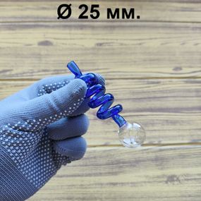 Стеклянная трубка Helix Compact Oil Blue