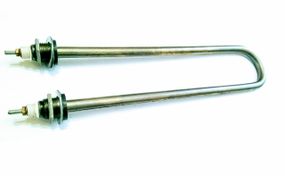 Тэн нержавейка 5000w D 13 штуцер м22 водяной дугообразный